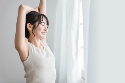 ストレッチをすることで心の切り替えを行う